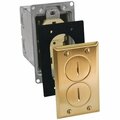 Abb Brass Floor Outlet Kit 2766A